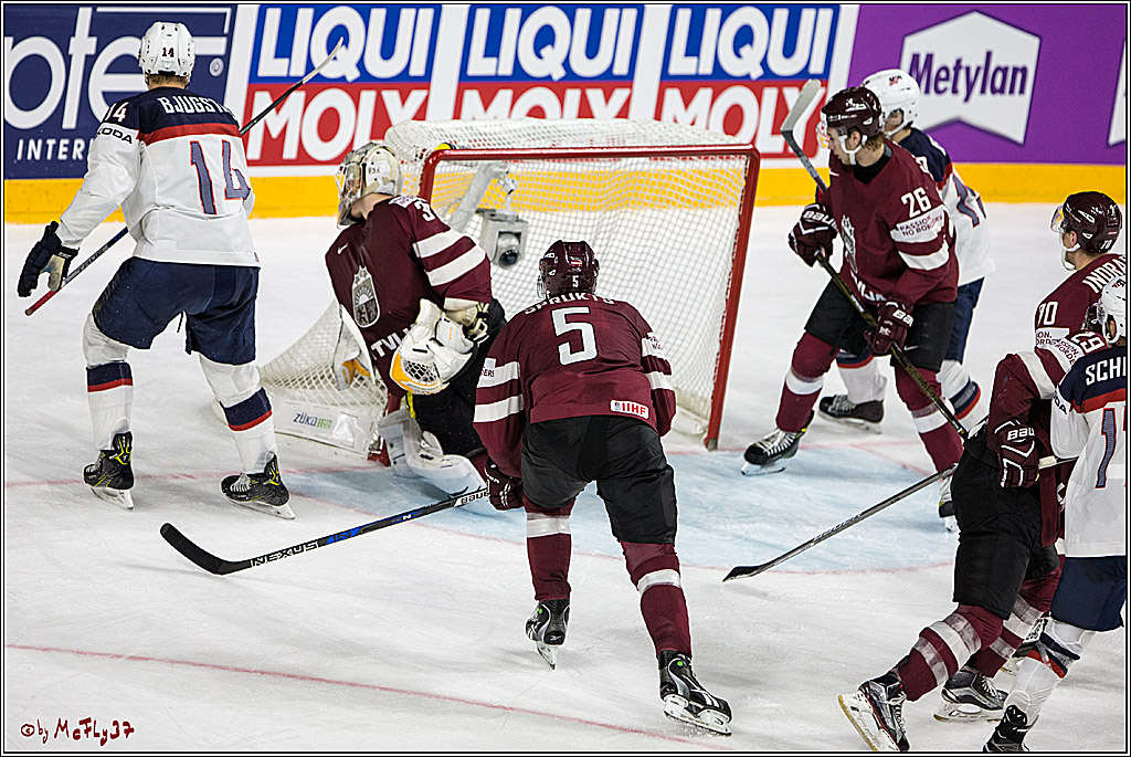 IIHF WM 2017, Lettland - USA, 13.05.2017